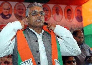 आधार बढ़ाने के लिए अन्य पार्टियों से नेताओं को BJP में शामिल करना जरूरी : दिलीप घोष