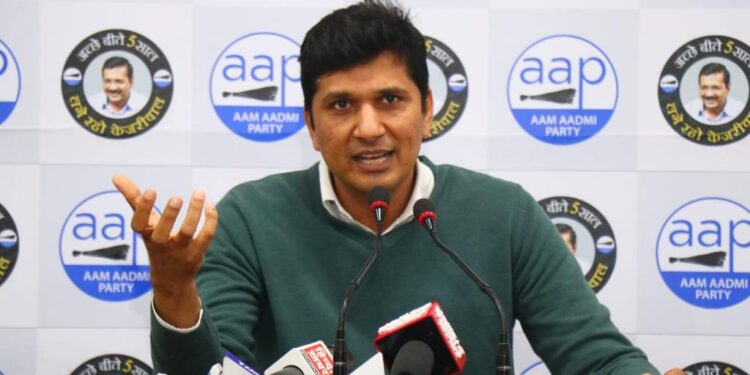 भाजपा आखरी साल में एमसीडी को पूरी तरह से लूटना चाहते हैं : सौरभ भारद्वाज