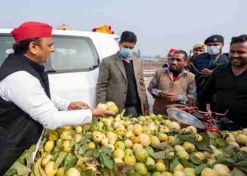 ‘इलाहाबादी अमरूद’ का भी नाम बदलकर ‘प्रयागराजी अमरूद’ हो गया है? : अखिलेश यादव