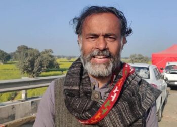 सरकार के आंदोलन तोड़ने के कई प्रयासों के बावजूद शाहजहाँपुर-खेड़ाबॉर्डर पर आंदोलन जारी है : योगेंद्र यादव