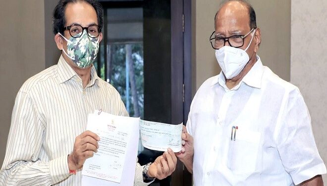 किसान आंदोलन : कानूनों के विरोध में प्रदर्शन करेंगे सीएम ठाकरे और शरद पवार