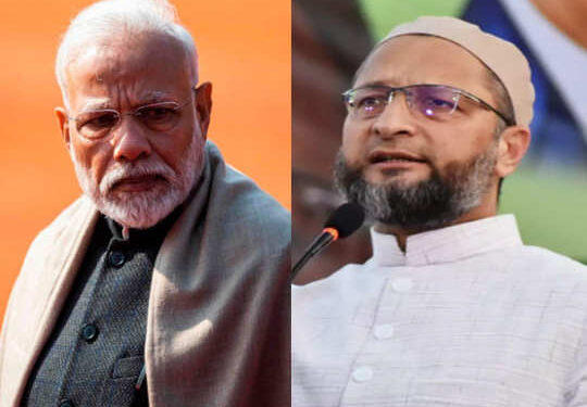 असदुद्दीन ओवैसी ने पीएम मोदी को बताया कमजोर प्रधानमंत्री