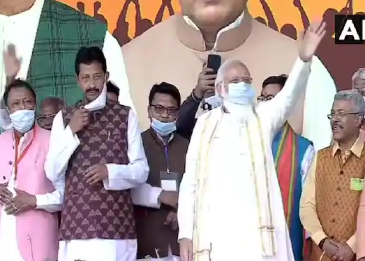 हुगली : पश्चिम बंगाल परिवर्तन का मन बना चुका है : पीएम मोदी