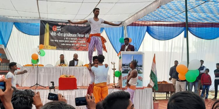 गोरखपुर : तीन दिवसीय छठवें चौरी चौरा इंटरनेशनल फ़िल्म फेस्टिवल का आगाज