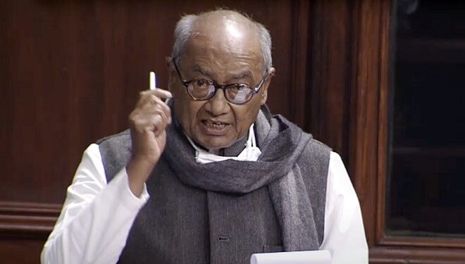 सरकार अध्यादेश लाकर कृषि कानून वापस ले : दिग्विजय सिंह