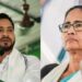 तेजस्वी यादव बंगाल के दौरे पर, दीदी से कर सकते हैं मुलाकात