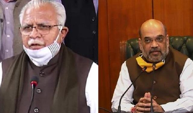 गृहमंत्री से मिले सीएम खट्टर, बोले- आंदोलन में हुए नुकसान की भरपाई के लिए कानून लाएंगे