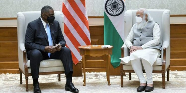 भारत दौरे पर आए बोले ऑस्टिन- ‘दोनों देश हिंद-प्रशांत क्षेत्र में मिलकर करेंगे चुनौतियों का सामना’