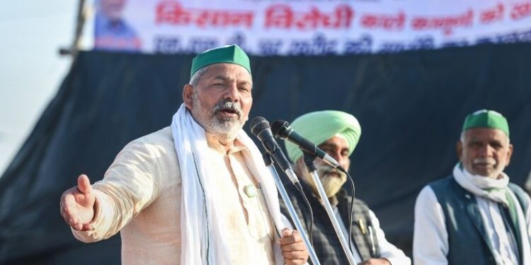 किसान आंदोलन : किसानों के खिलाफ कदम उठाने की तैयारी में सरकार : राकेश टिकैत