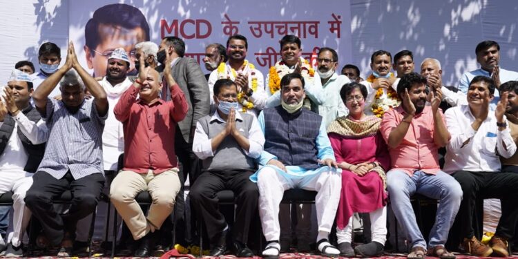 उपचुनाव के परिणाम अगले साल होने वाले एमसीडी चुनाव को लेकर जनता का मूड बता रहे हैं : दुर्गेश पाठक