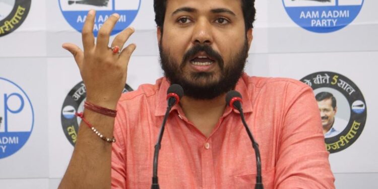 दिल्ली की जनता ने एमसीडी के पांचों वार्डों से BJP का सूपड़ा साफ किया : दुर्गेश पाठक