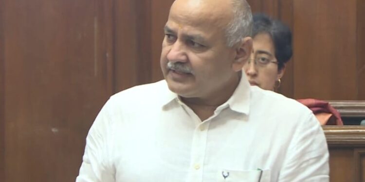 मनीष सिसोदिया ने आउटकम बजट पेश किया, बताया कहां कितना हुआ खर्च