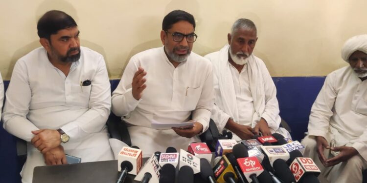 मेवात की आवाज को किसी भी मंच पर कमज़ोर नहीं पड़ने दूंगा : चौधरी आफताब अहमद