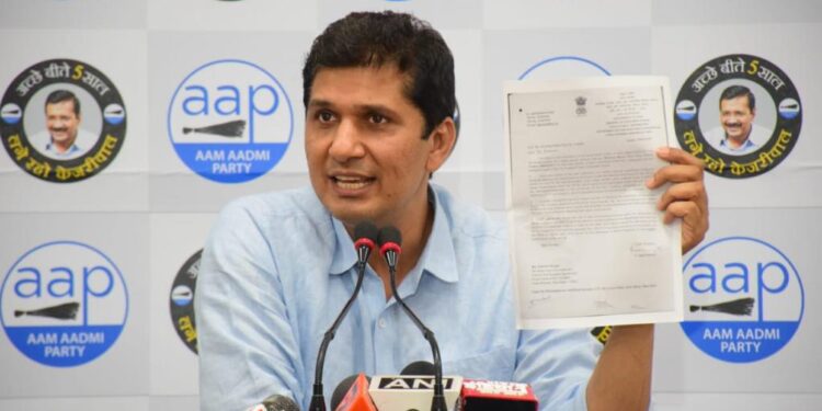 गरीब आदमी को घर बैठे राशन पहुंचाने में केंद्र को क्यों आपत्ति है और क्या आपत्ति है : सौरभ भारद्वाज