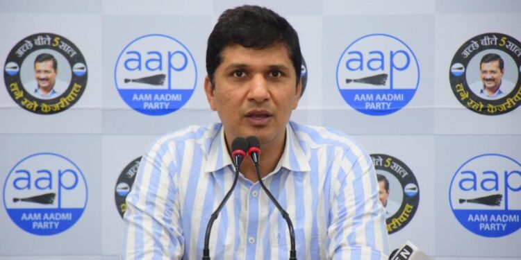 बेहद शर्म की बात है कि भाजपा कार्यकर्ताओं लोगों से कहा रहे है कि एलजी का शासन बेहतर है : सौरभ भारद्वाज