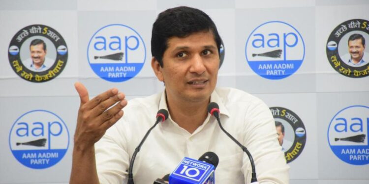 एमसीडी के स्कूलों में पढ़ने वाले चार लाख गरीब बच्चों के हक पर कुंडली मार कर बैठी है भाजपा : सौरभ भारद्वाज