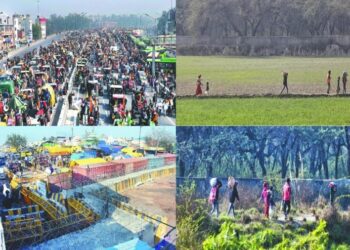 किसान आंदोलन के 100 दिन पूरे, किसान मनाएंगे काला दिवस