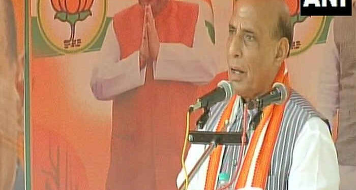 बंगाल चुनाव : बंगाल में ना खेला होबे ना तमाशा, केवल विकास होबे : राजनाथ सिंह