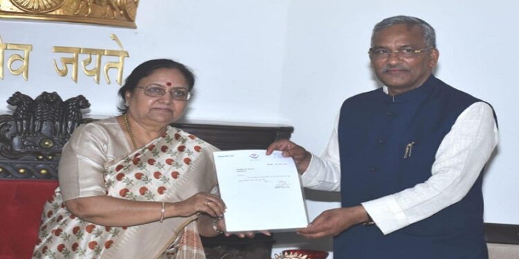 त्रिवेंद्र सिंह रावत ने उत्तराखंड के सीएम पद से दिया इस्तीफा