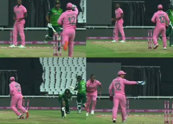 Pak vs Sa : क्विंटन डिकॉक की ‘फ़ेक फ़ील्डिंग’ की वजह से फखर जमां रन आउट, देखिए VIDEO