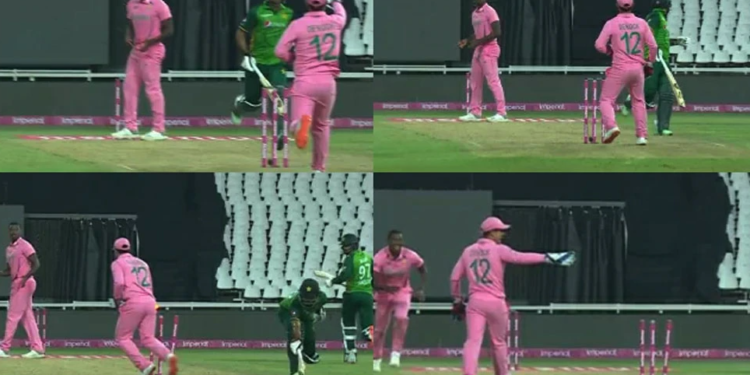 Pak vs Sa : क्विंटन डिकॉक की ‘फ़ेक फ़ील्डिंग’ की वजह से फखर जमां रन आउट, देखिए VIDEO