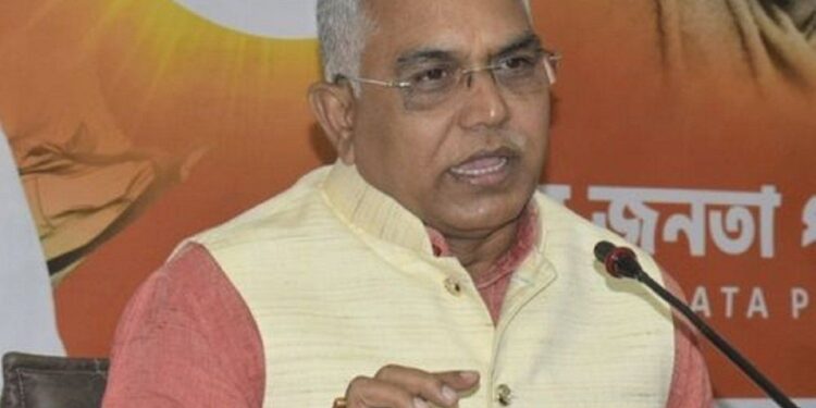 भाजपा 200 से अधिक सीटें हासिल करेगी : दिलीप घोष