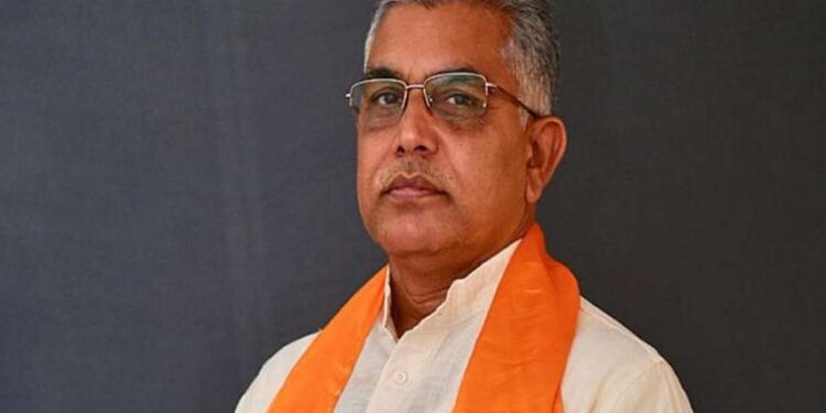 चुनाव आयोग ने बंगाल भाजपा अध्यक्ष दिलीप घोष को भेजा नोटिस