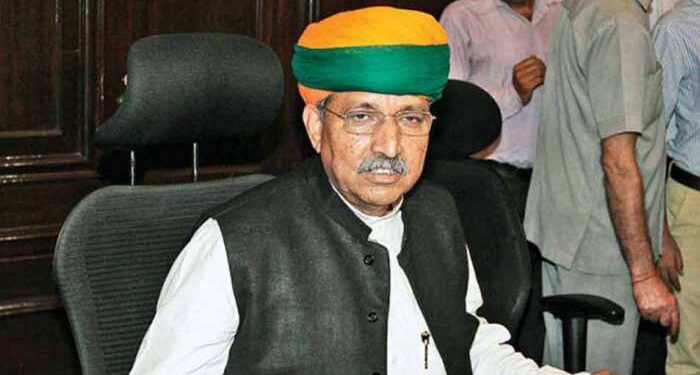 गहलोत जिम्मेदारी से पल्ला नहीं झाड़े बल्कि मरीजों को दिलाए उपचार : अर्जुनराम मेघवाल