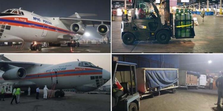 Covid Update : भारत को 32 देशों से मिली सहायता सामग्री