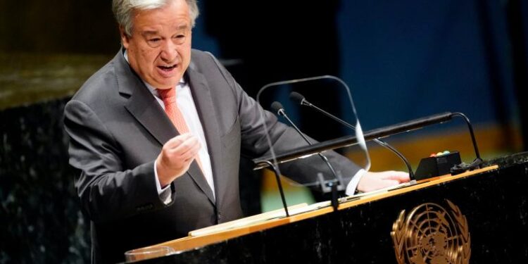 एंटोनियो गुटेरेस ने किया इजरायल-गाजा के बीच संघर्ष विराम का स्वागत