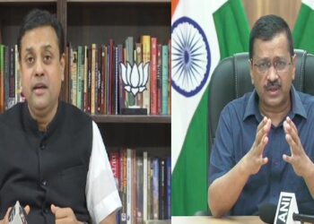 केजरीवाल सरकार ने अपने दम पर केवल 13 फीसदी लोगों का टीकाकरण किया : संबित पात्रा