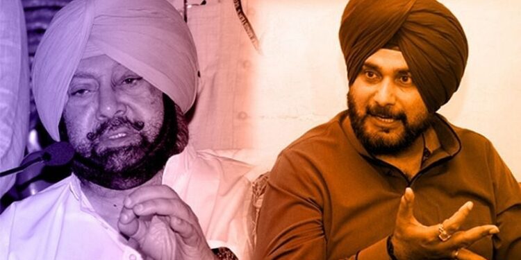 पंजाब : सिद्धू नहीं बन सकते डिप्टी CM-प्रदेश कांग्रेस कमेटी के अध्यक्ष : सीएम कैप्टन