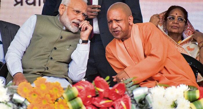 यूपी चुनाव : बीजेपी-RSS के पास सिर्फ़ एक ही जिताऊ नुस्खा है, हिन्दुत्व की राजनीति-सांप्रदायिक ध्रुवीकरण
