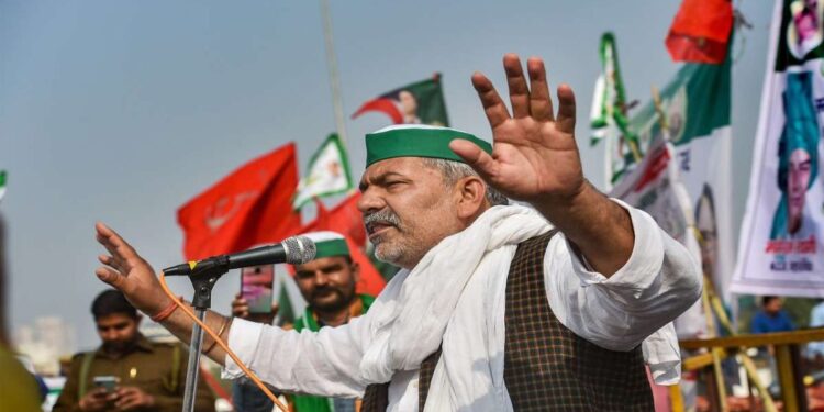 किसान का इलाज संसद में और सरकार का इलाज गांव में होगा : राकेश टिकैत