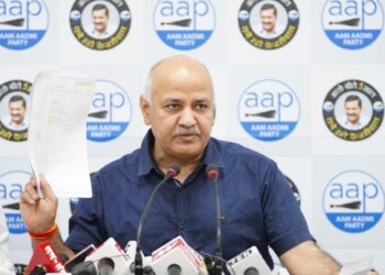 भाजपा के नेताओं ने राम के नाम पर किया घोटाला : सिसोदिया