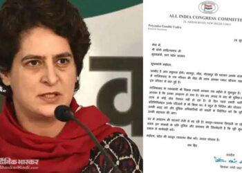 पत्रकार सुलभ श्रीवास्तव हत्या’कांड को लेकर प्रियंका गांधी ने लिखा सीएम योगी को पत्र