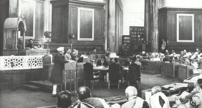 सेठ दामोदर स्वरूप का संविधान सभा में 19 नवंबर 1949 को दिया गया स्पीच