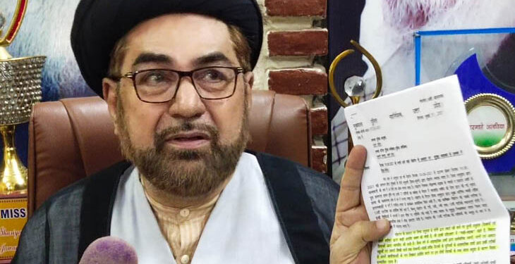 मुहर्रम सर्कुलर विवाद : बयान बेहद आपत्तिजनक, ऐसा लगता है जैसे यह बयान बगदादी और लादेन ने जारी किया है : कल्बे जवाद