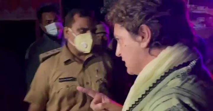 लखीमपुर नरसंहार,  इंदिरा गांधी की राह पर हैं प्रियंका गांधी