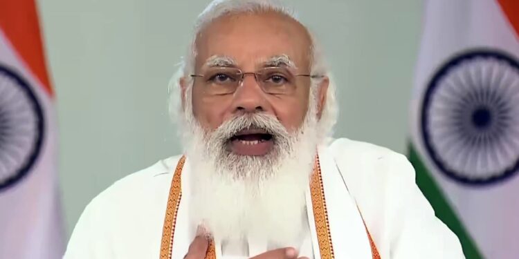 सेवा ही सच्ची पूजा है और भाजपा के मूल्य हैं सेवा, संकल्प और समर्पण: नरेंद्र मोदी