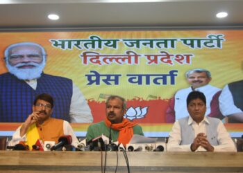 दिल्ली भजपा ने केजरीवाल सरकार पर साधा निशाना