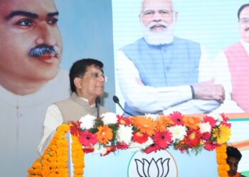 दिल्ली में ट्रिपल इंजन सरकार की जरुरत-पीयूष गोयल