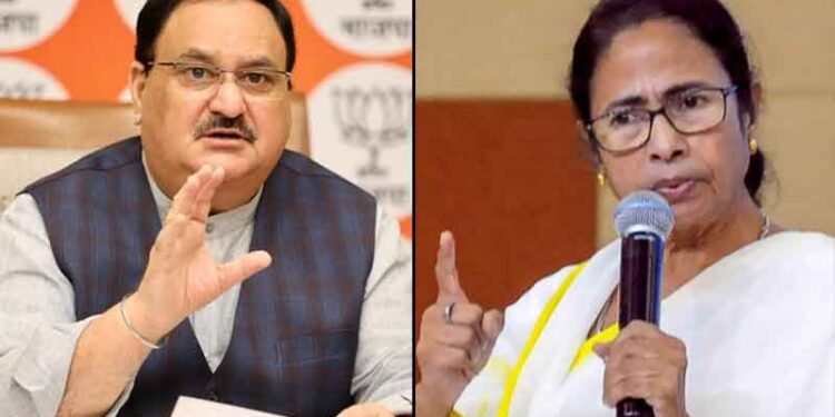 बंगाल में लोकतंत्र और संविधान की बहाली के लिए लोकतांत्रिक तऱीके से संघर्ष करेगी  भाजपा : जे पी नड्डा