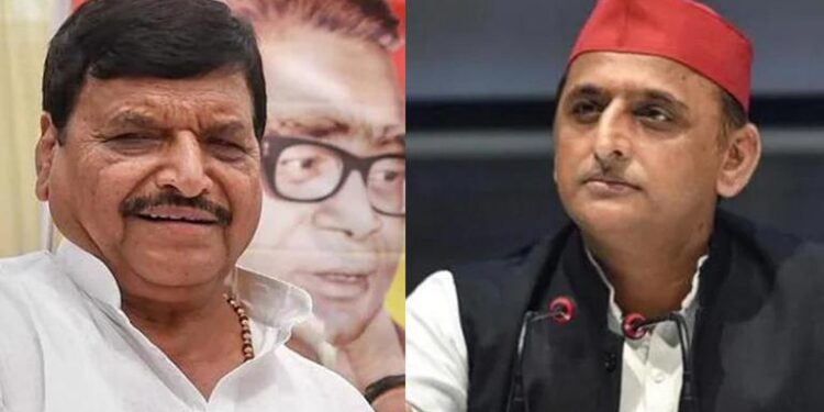 shivpal with akhlesh