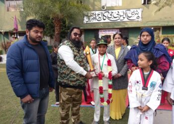 यू पी क्रिकेट अंडर 14 में चयनित मोहम्मद वालिद का भव्य स्वागत