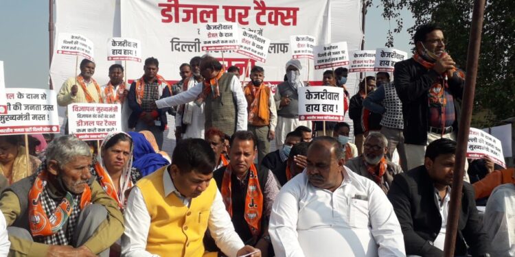 केजरीवाल सिर्फ घोषणाएं करने और दूसरे राज्यों में प्रचार तंत्र फैलाने में व्यस्त:भाजपा