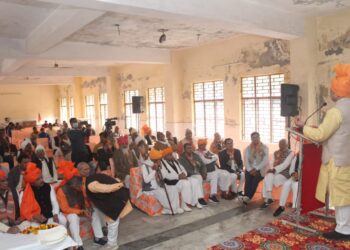 उपज को बढ़ाने और अच्छे किस्म का अनाज पाने के लिए जैविक खेती को बढ़ावा दें- आदेश गुप्ता