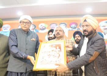 सिख समाज का हमारे देश की प्रगति में एक बहुत बड़ा योगदान रहा है:बैजयंत जय पांडा