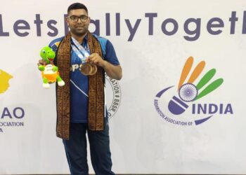 जामिया के छात्र ने नेशनल पैरा बैडमिंटन चैंपियनशिप में जीते दो कांस्य पदक