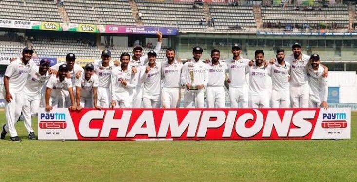 न्यूजीलैंड को 372 रनों से हराकर भारत का सीरीज पर कब्ज़ा